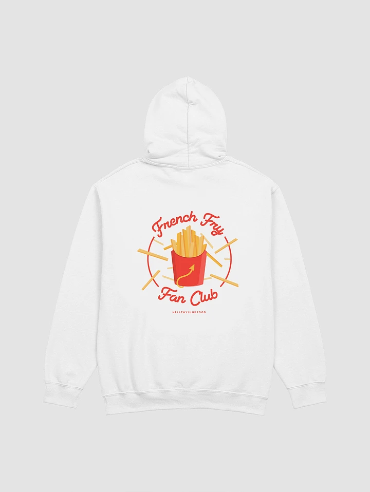 French Fry Fan Club Hoodie - White product image (1)
