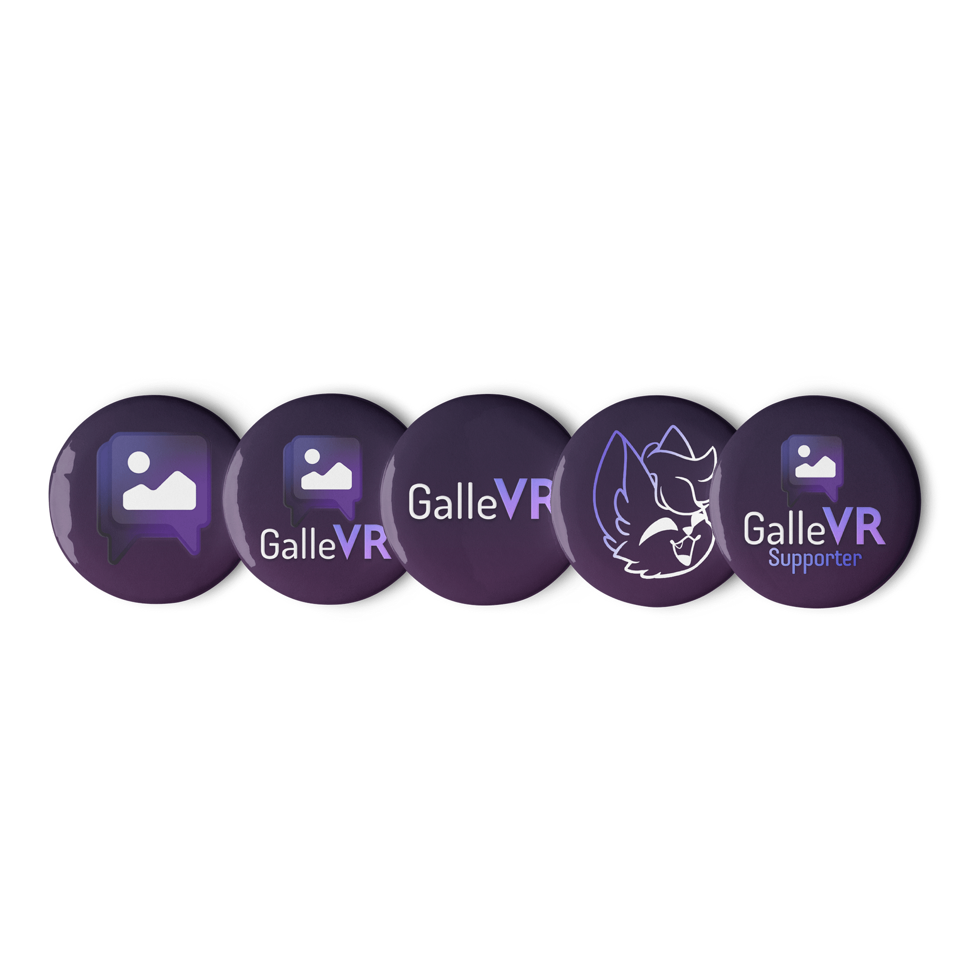 GalleVR Button Pins product image (1)