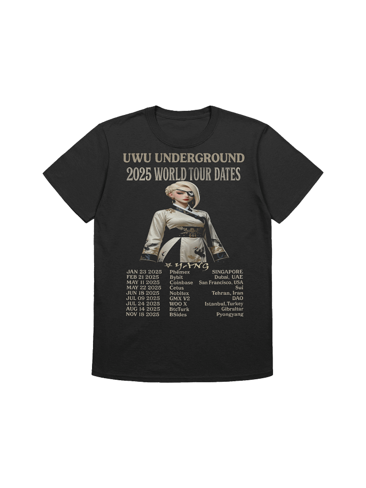UwU World Tour - Yang - Ltd Edition - 2025 - Tour Shirt Soft product image (1)
