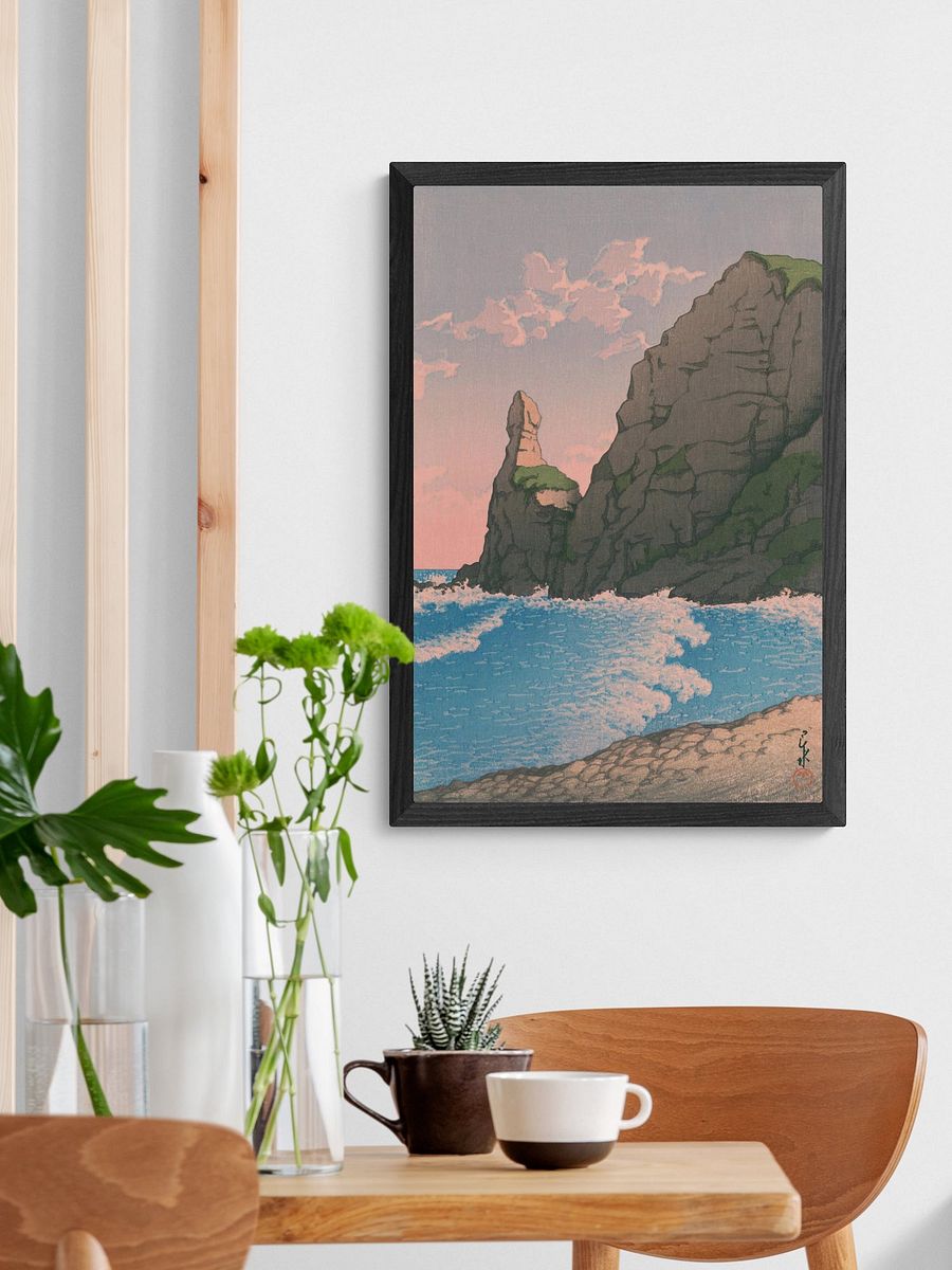Setakamui Rock at Shirubeshi - Kawase Hasui product image (2)