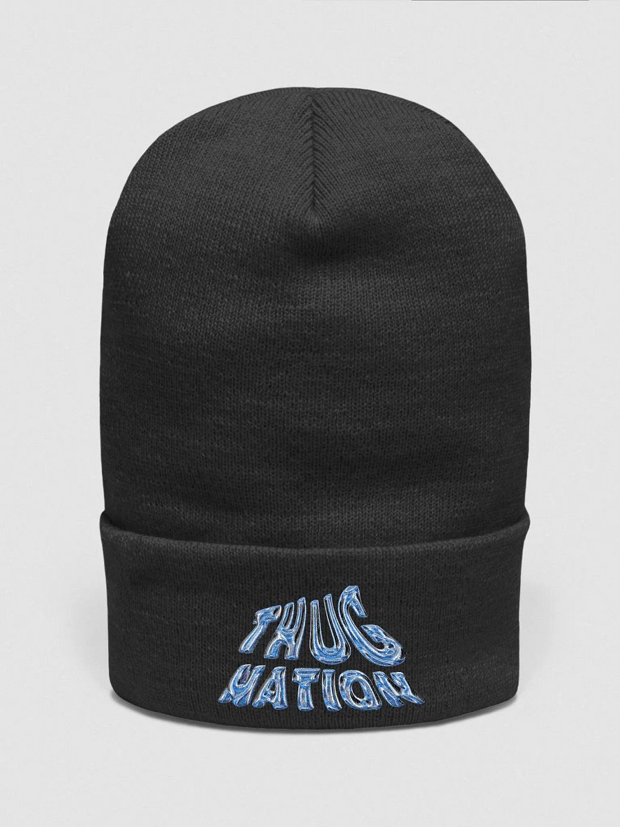 THUG NATION CHROME Cuffed Beanie product image (1)