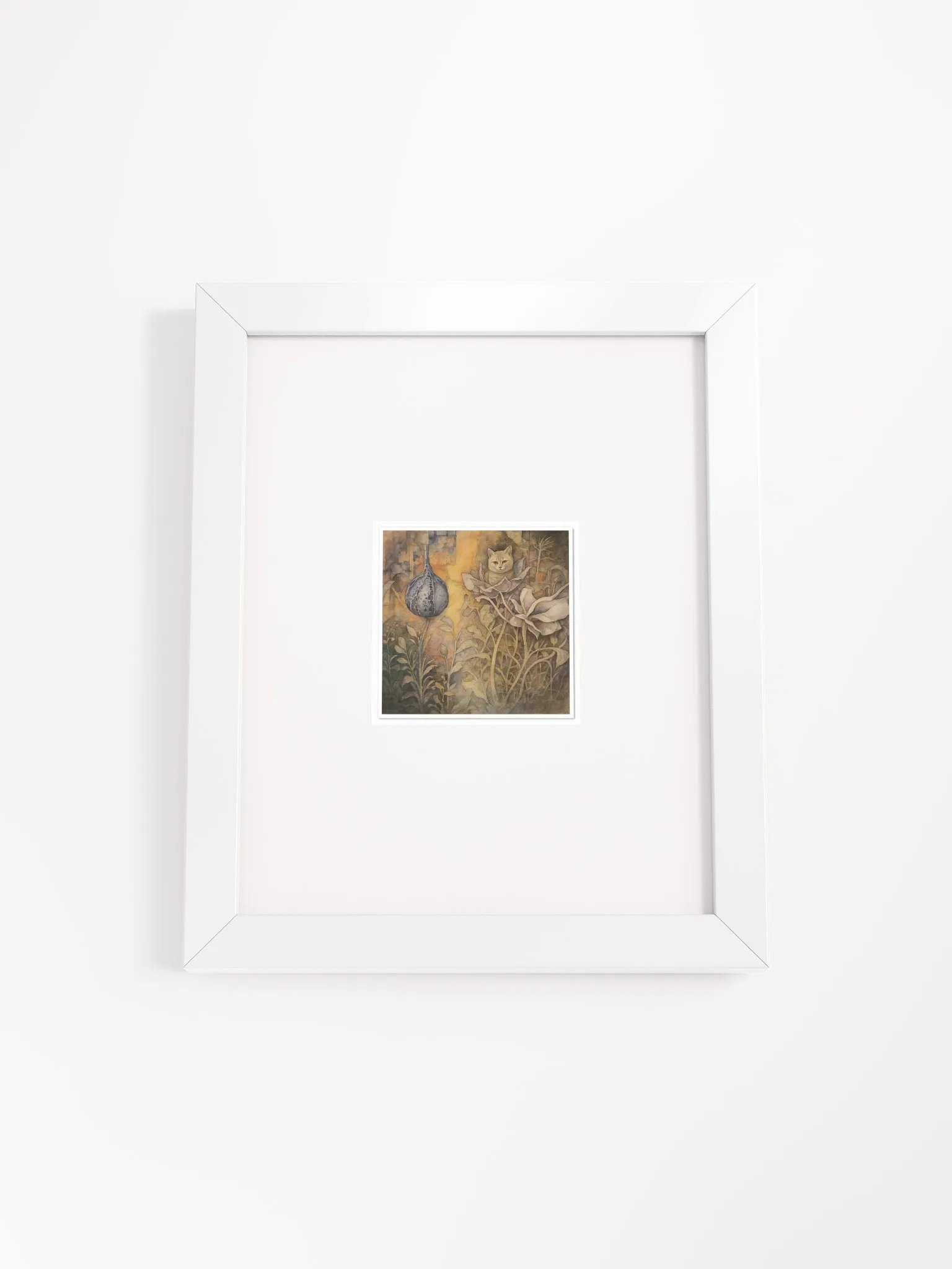 The Secret Garden Sketchbook Artprint Framed product image (1)
