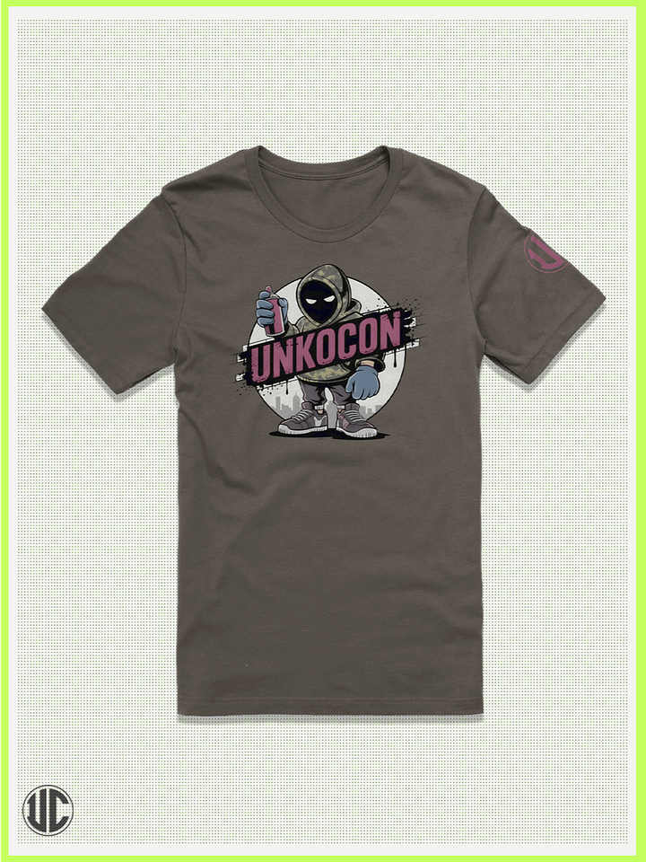UnkoCon Graff Artist – Streetwear Spray Can Graphic Tee product image (1)