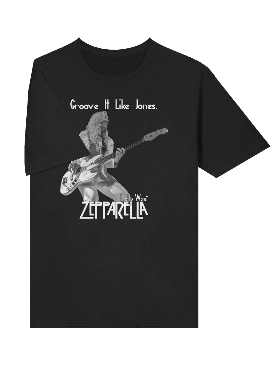 Groove It Like Jones - Holly West Tee - Black and White Design product image (5)