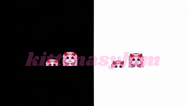 Pink Demon - 2 Animated Emotes product image (1)