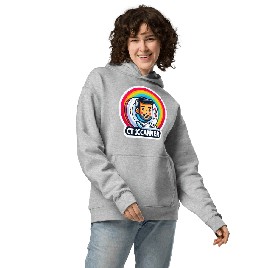 Rainbow CT Xcanner Unisex Oversized Hoodie product image (33)