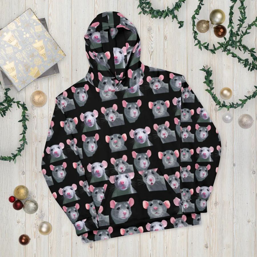 Four blue rats hoody product image (9)
