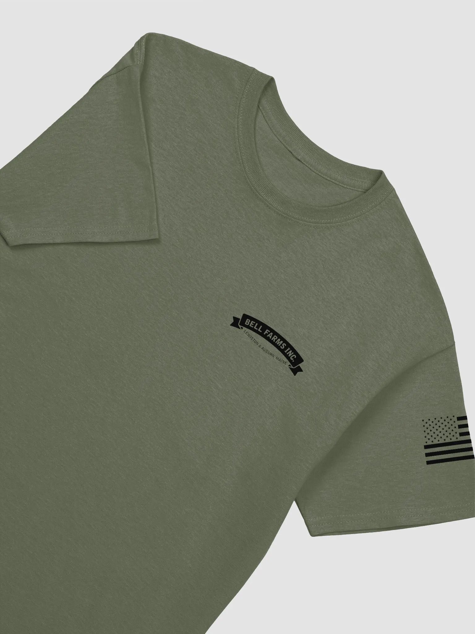 Heavy weight Green & Black T-shirt product image (3)