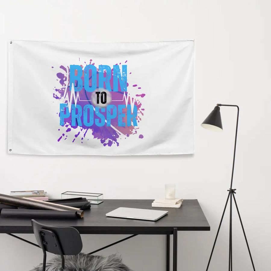 Born to Prosper Flag product image (9)
