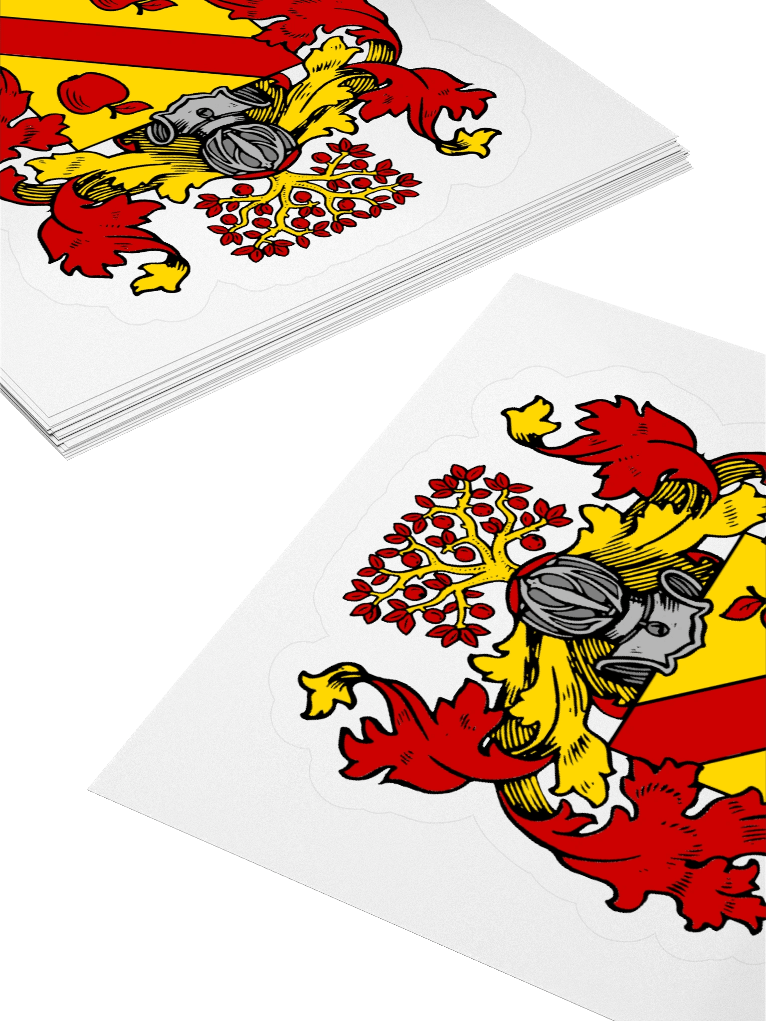 Apple Crest Kiss Cut Sticker product image (12)