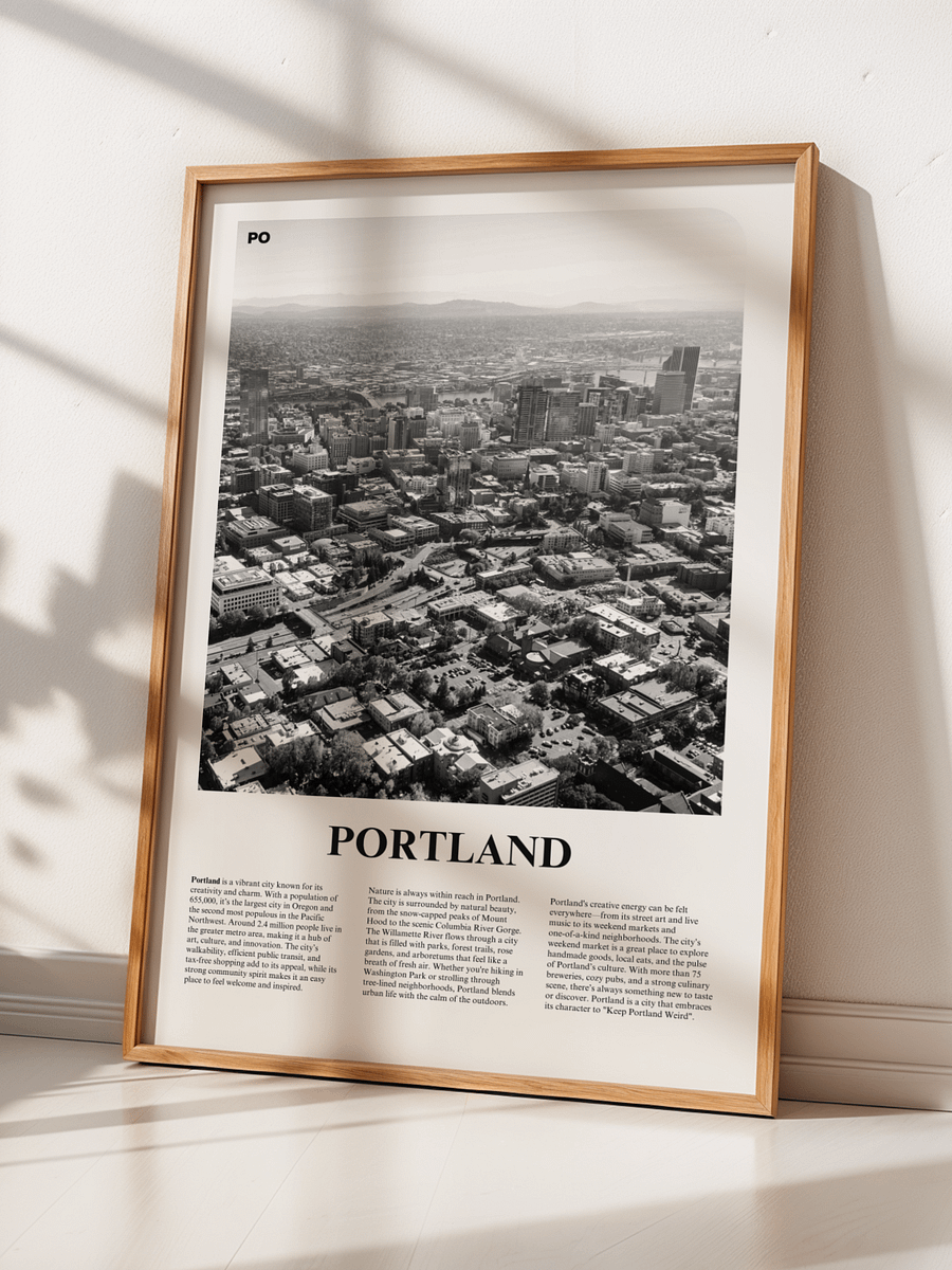 Portland 01 Newspaper Poster product image (2)