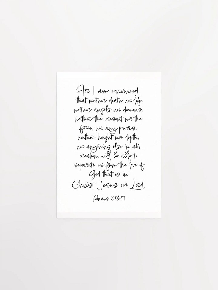 Nothing Can Separate us from the Love of God - Print product image (1)