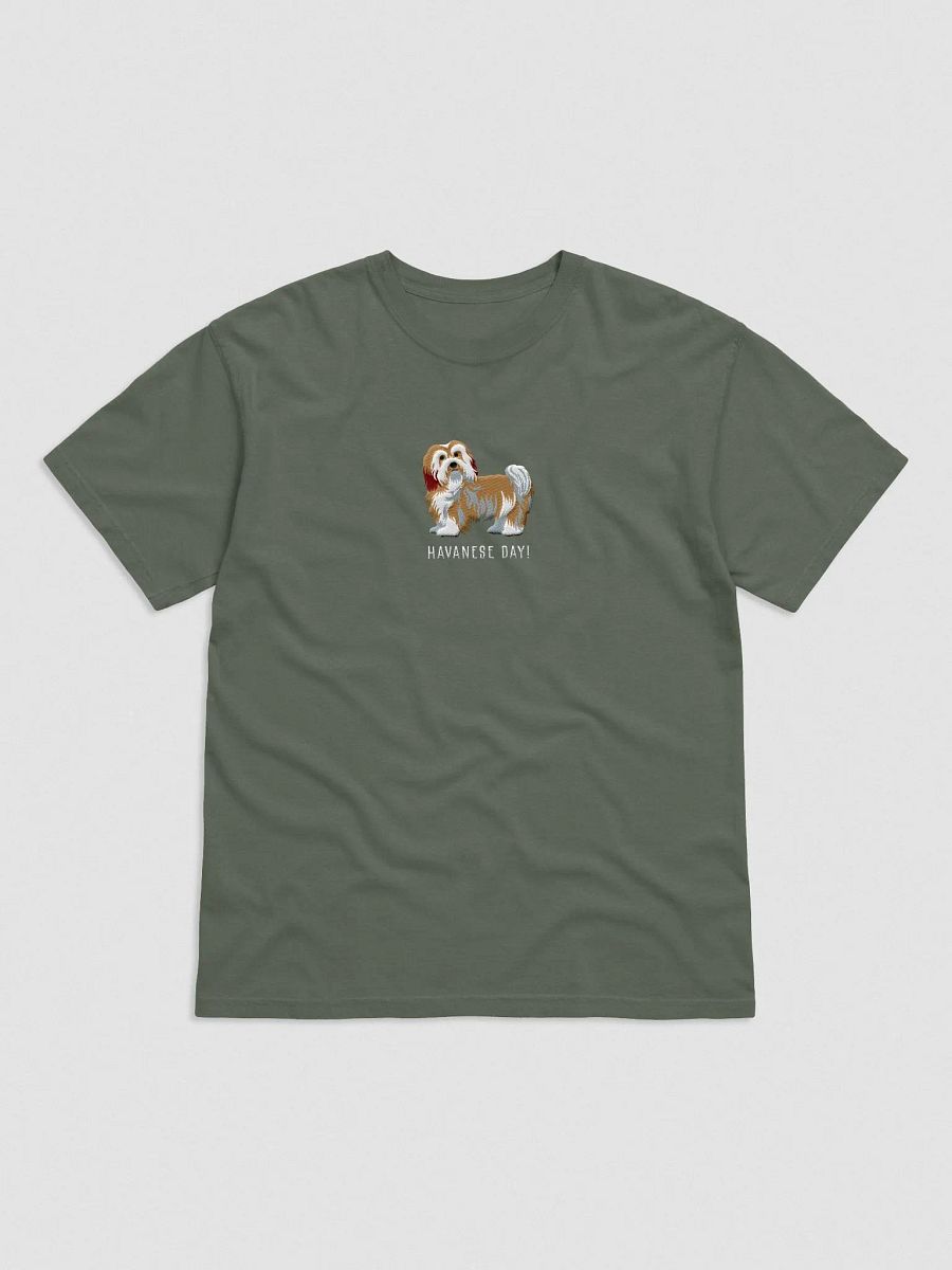 Havanese Day! T-Shirt(Embroidered) of a Havanese(Brown) product image (4)