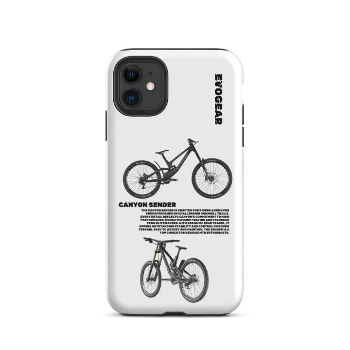 White Sender iPhone Case product image (2)