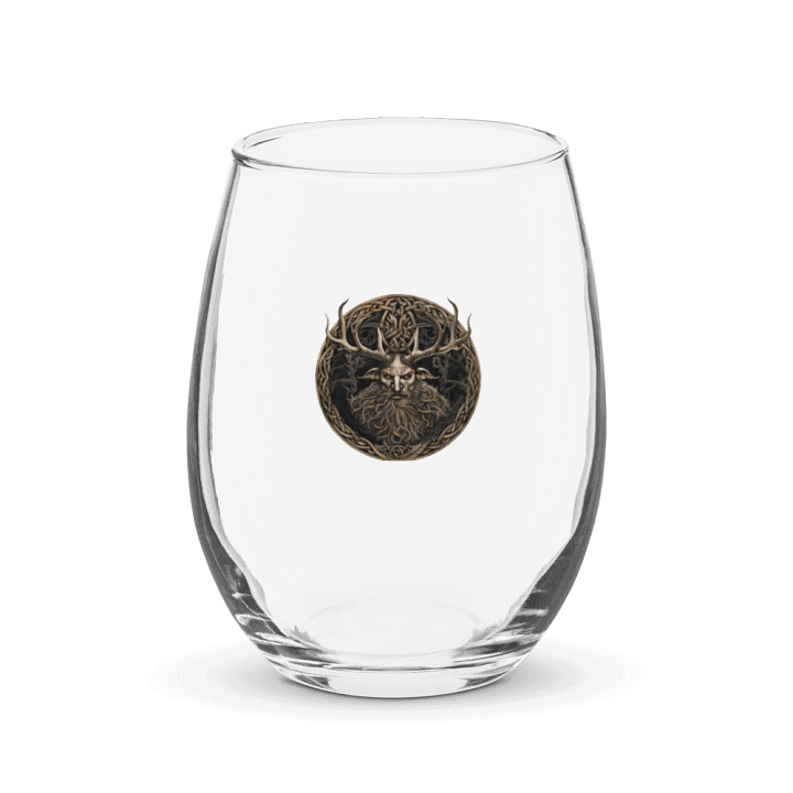 Cernunnos - The Celtic Horned God Stemless Water / Wine Glass product image (1)