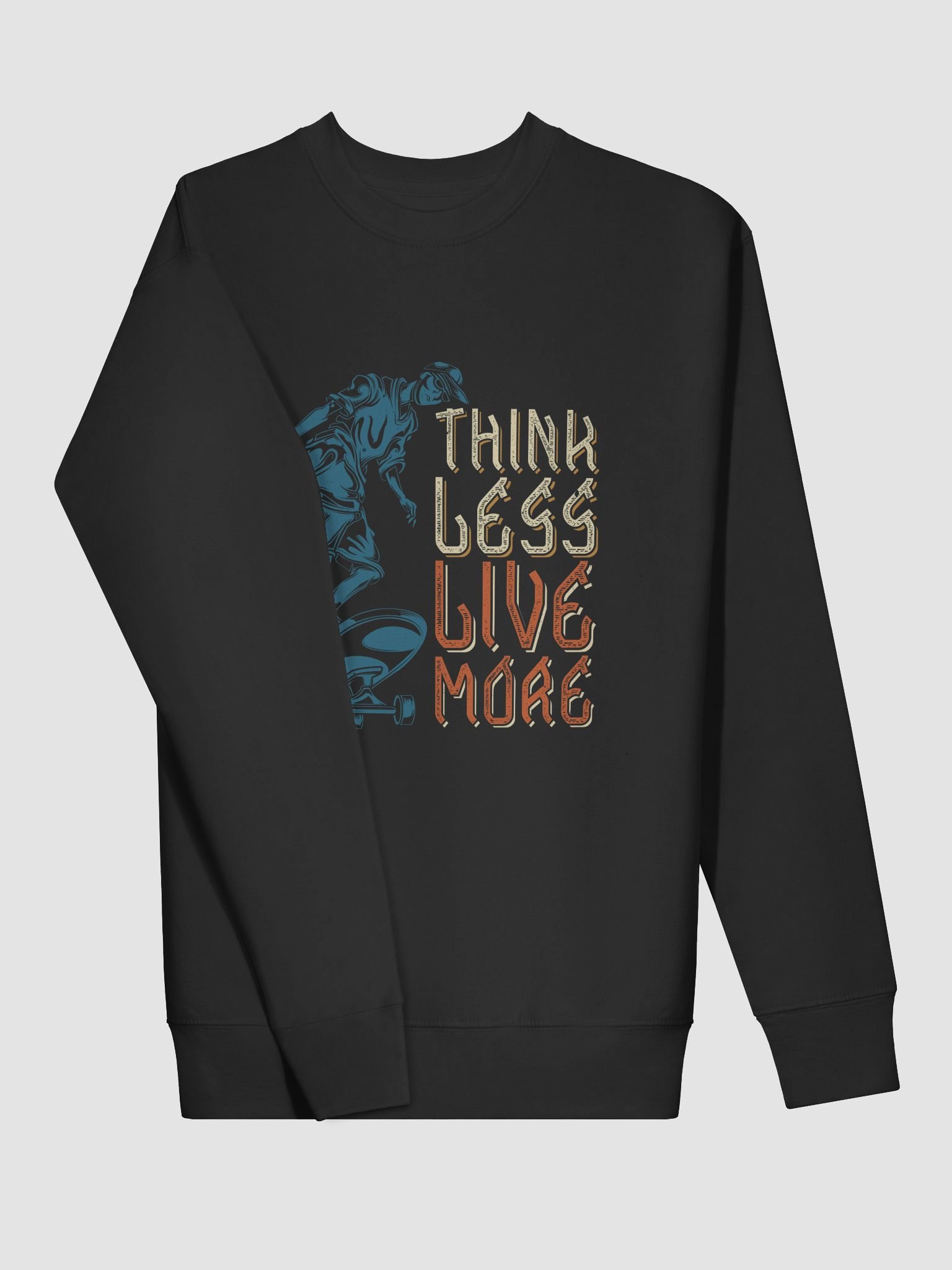 Skateboard Wisdom Premium Sweatshirt product image (3)