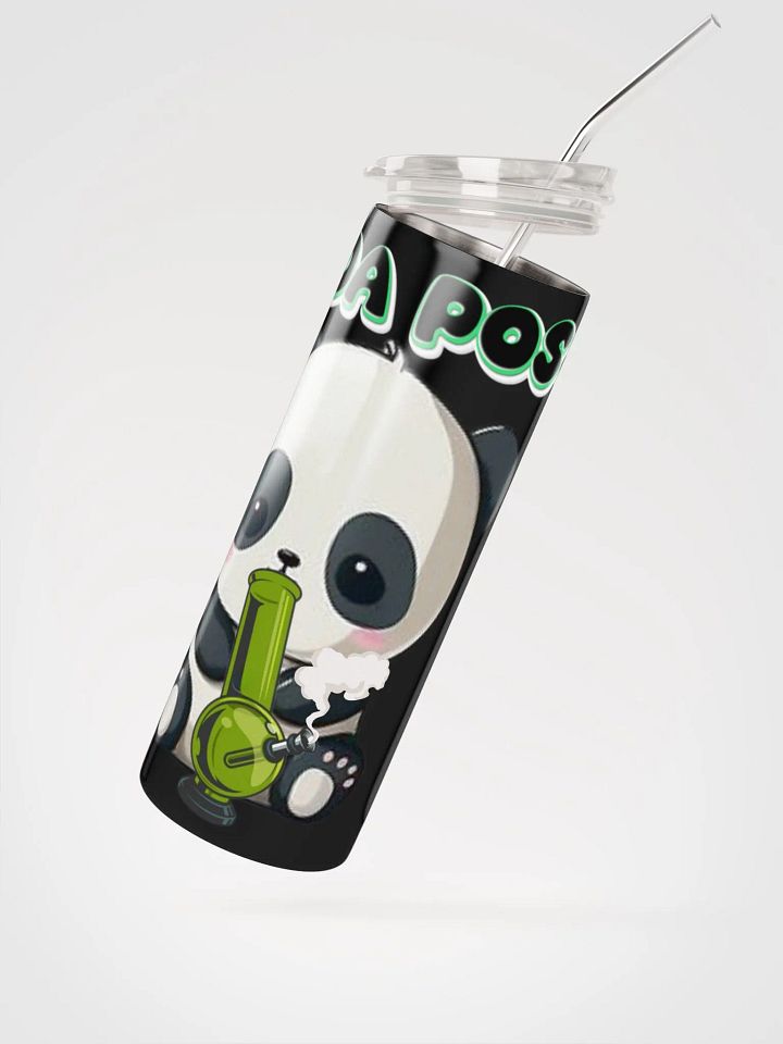 Panda Posse Cup Tumbler w/ Straw product image (2)