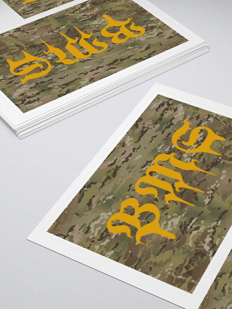 BMG Camo Stickers product image (4)