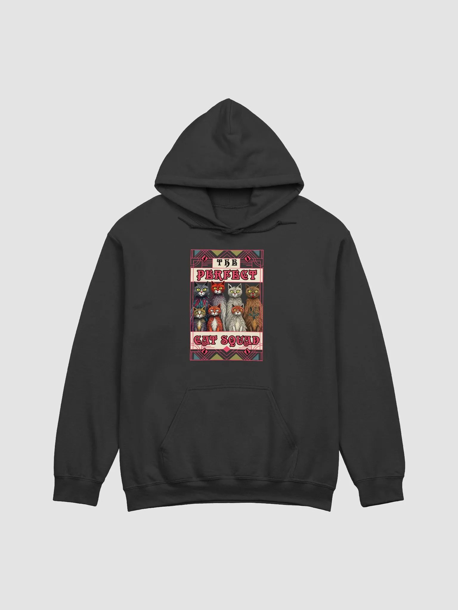 The Perfect Cat Squad Family Hoddie product image (1)