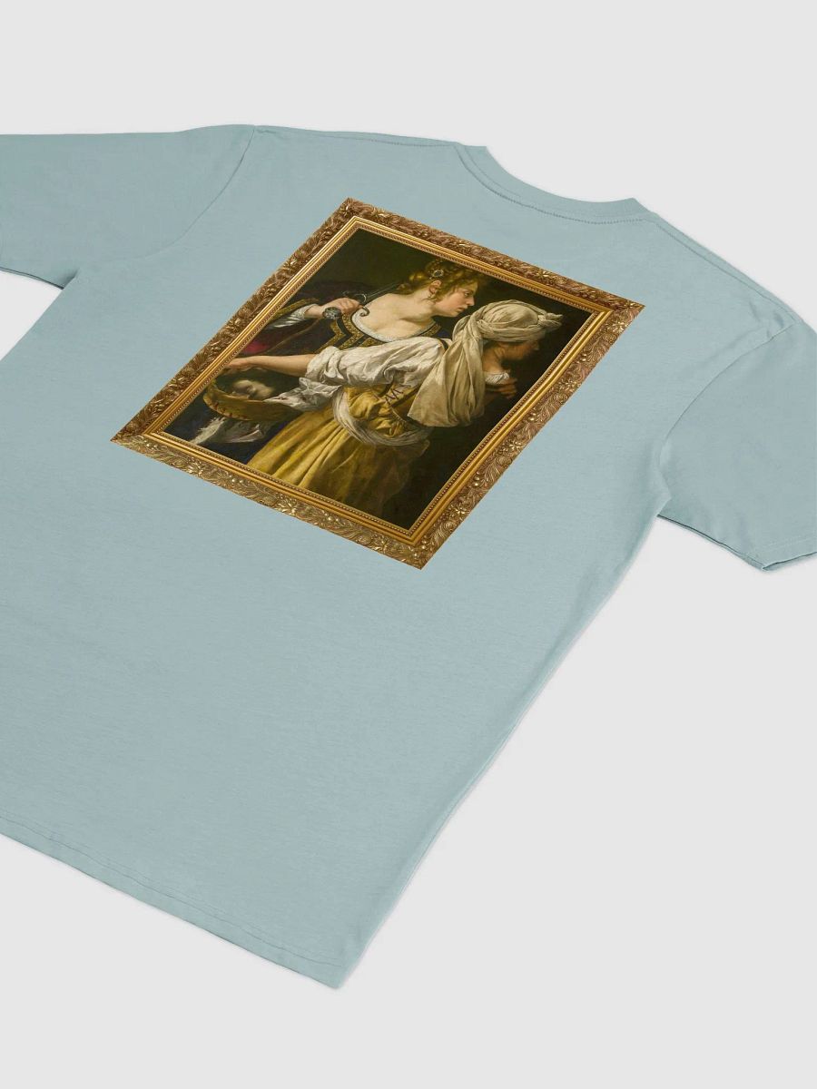 Judith Slaying Your Body My Choice Framed Heavyweight T-Shirt Double-Sided product image (4)
