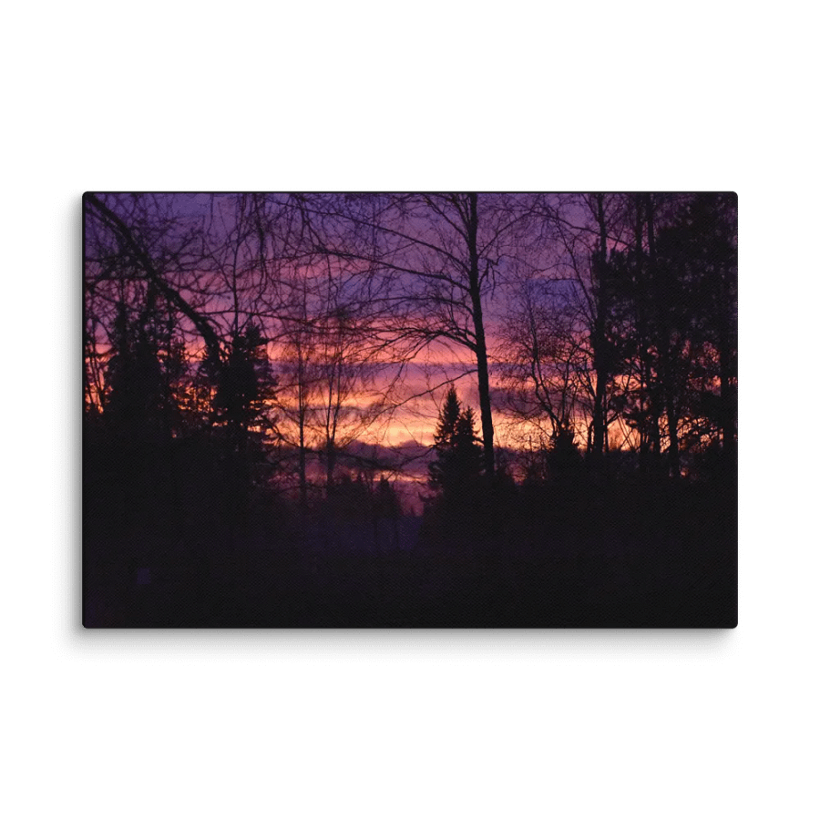Canvas: Purple Fall product image (5)