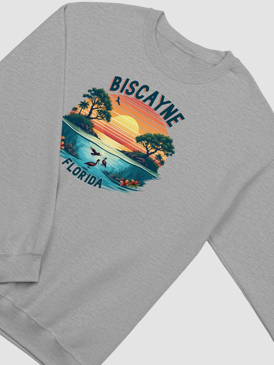 Sunset Biscayne Florida Crewneck product image (6)
