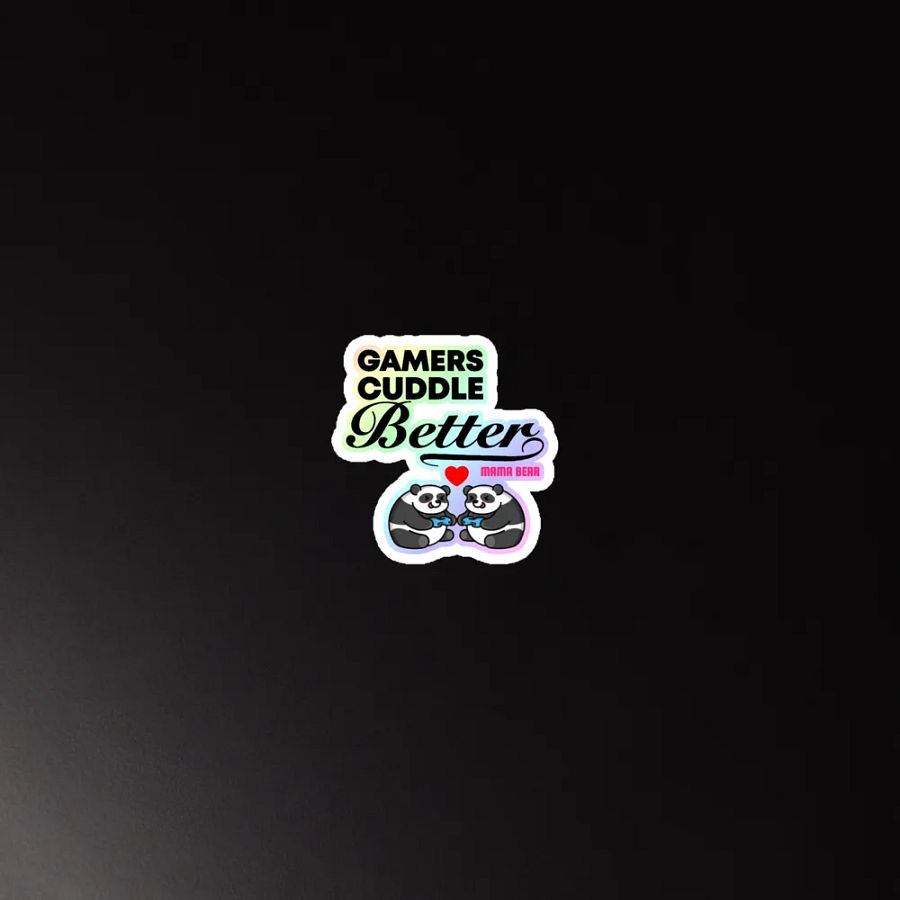 Gamers Cuddle Better Magnet product image (10)