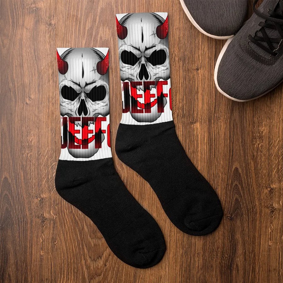 Black Foot Sublimated Socks product image (8)
