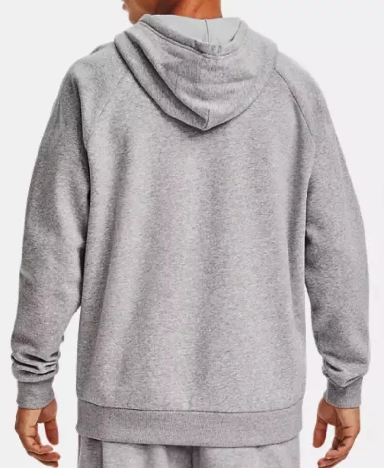 Under Armour Men's UA Rival Fleece Big Logo Hoodie Size 2X Grey New Sealed product image (2)