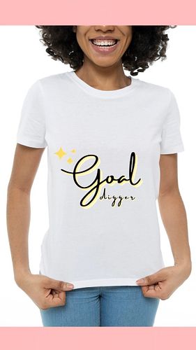 Get our new Goal Digger T-Shirt Here tinyurl.com/GoalDiggerTShirt