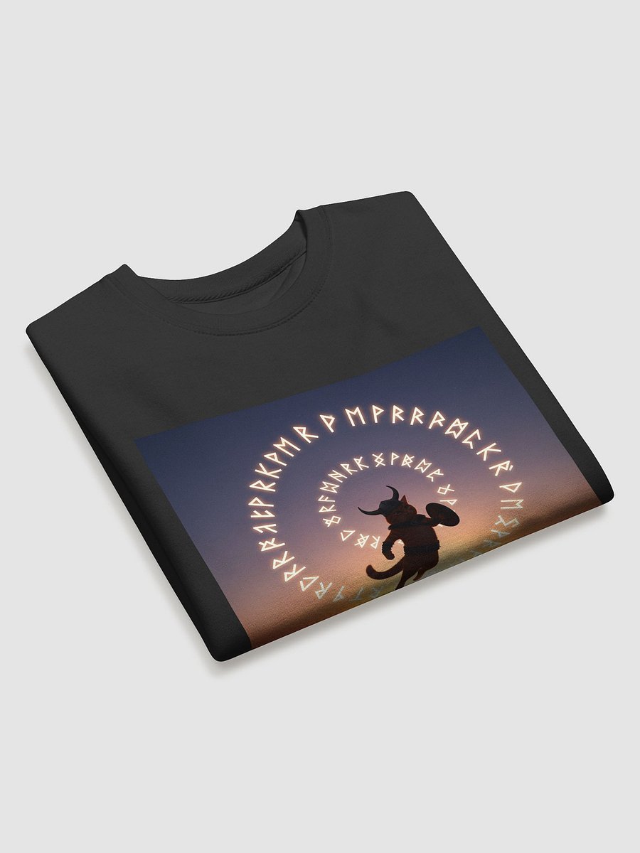 Dave the Viking Cat Sunset Long sleeve Top product image (3)
