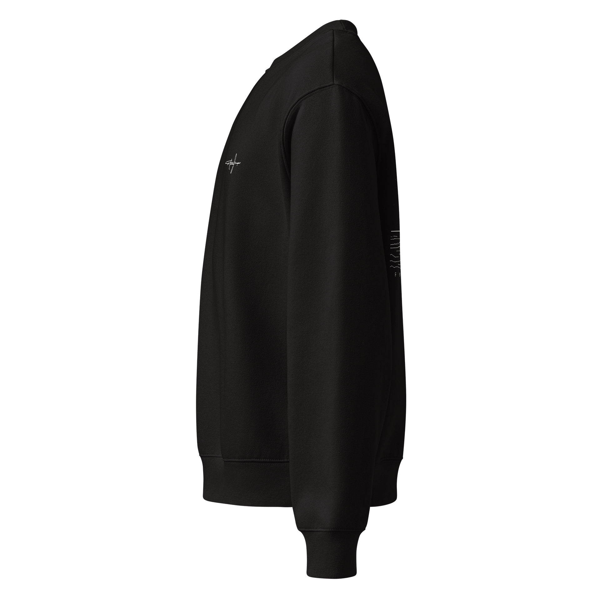 Alone - Line Art Oversized Midweight Sweatshirt product image (4)