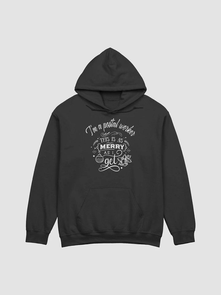 As merry as I get Postal Worker Unisex Hoodie product image (1)