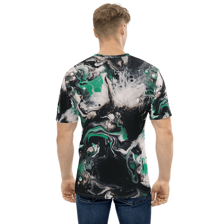 Green Waves - Vivid Expression All-Over Print Tee product image (1)