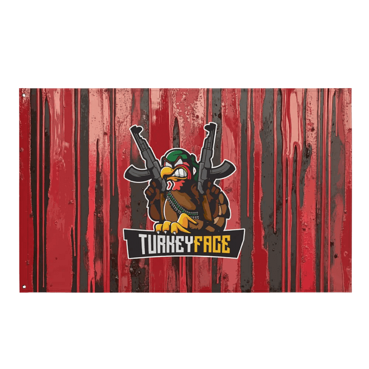 TurkeyFace War Flag product image (1)