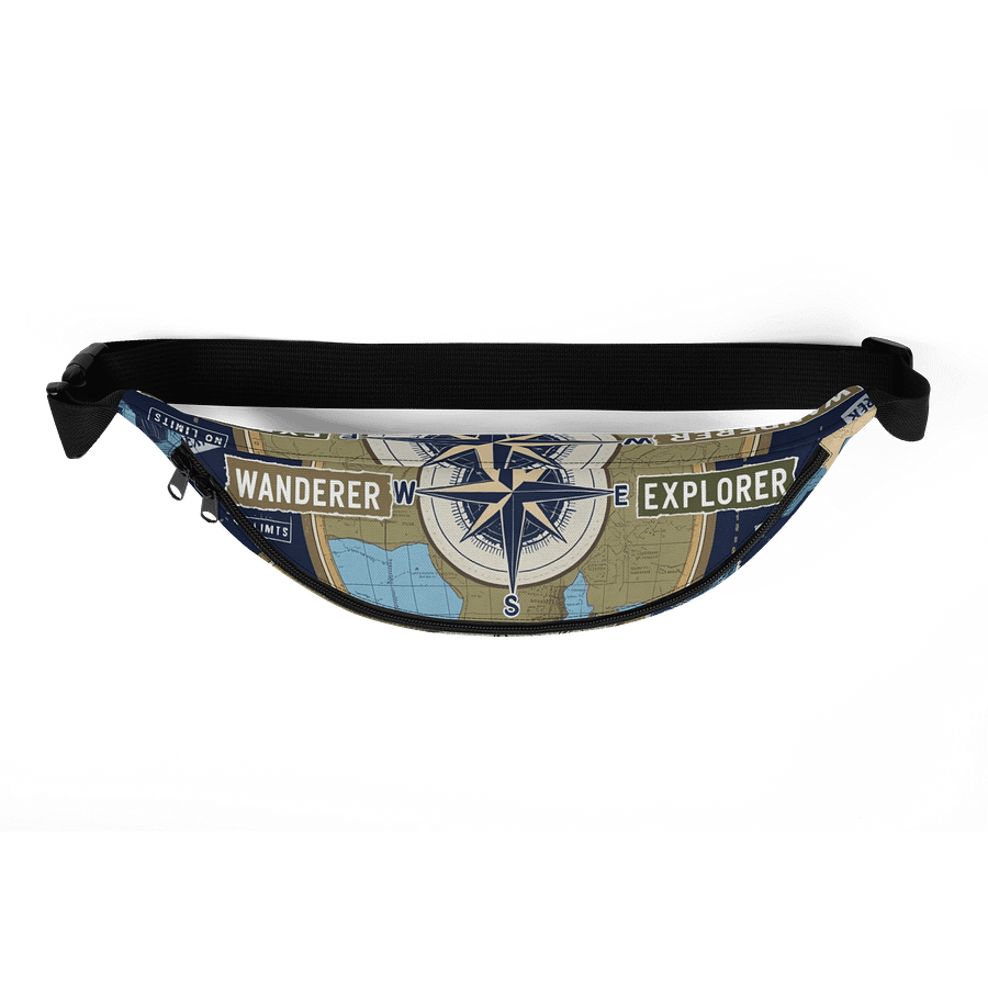 Wanderlust Explorer All-Over Fanny Pack product image (5)