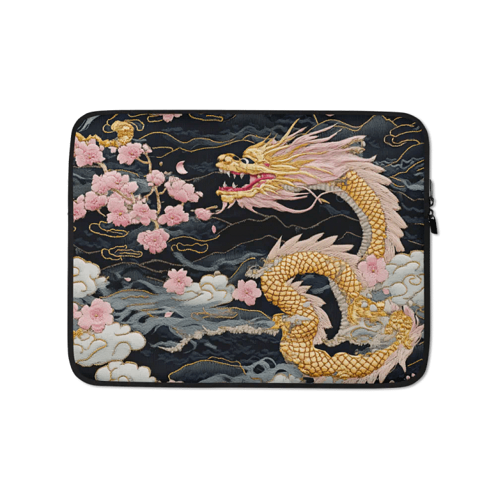 Golden Dragon Laptop Sleeve product image (1)