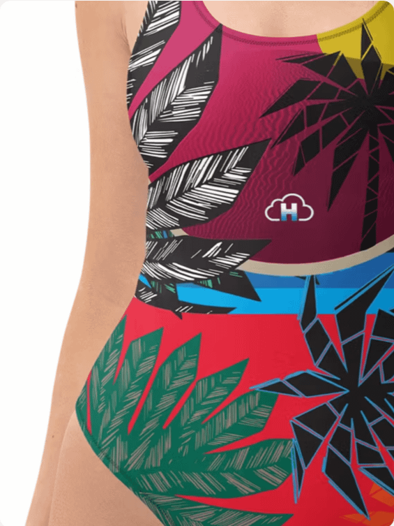 Tropical vision-One-Piece Swimsuit product image (9)