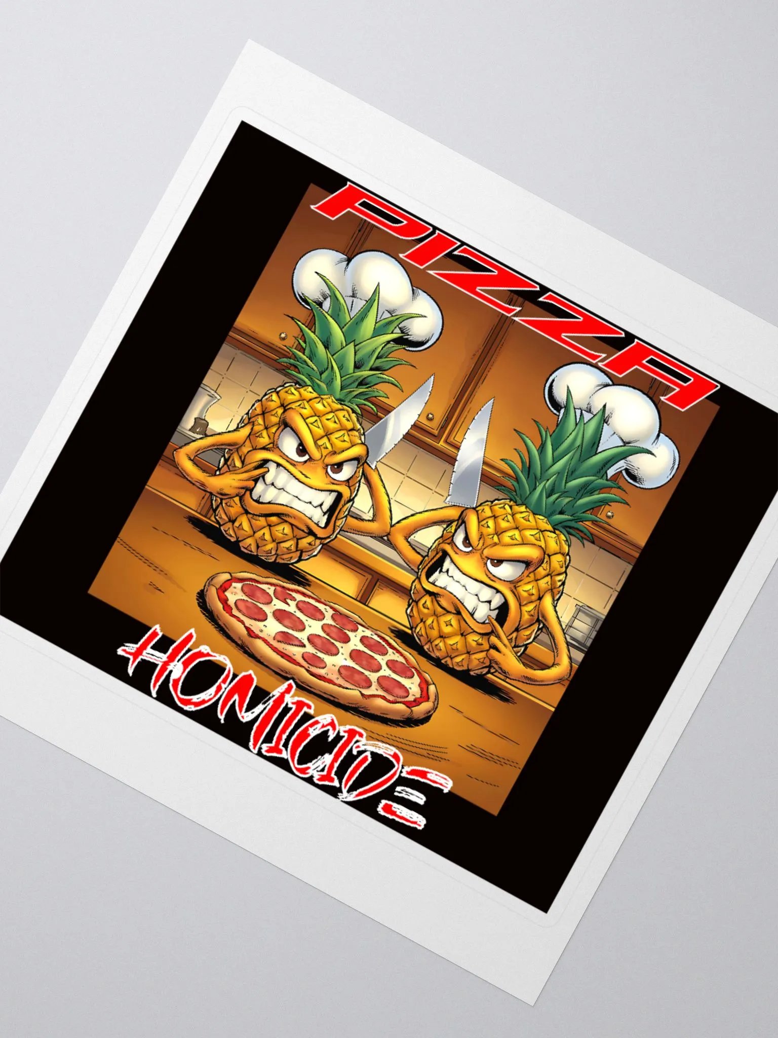 Pizza Homicide Sticker product image (2)