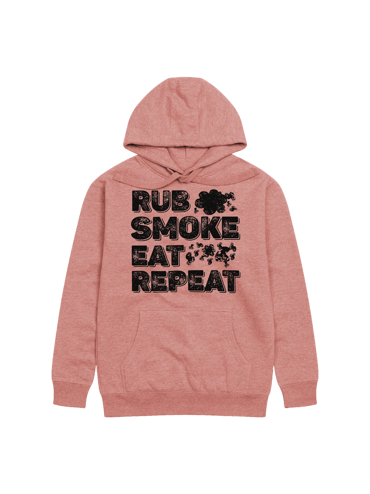 Rub Smoke Eat Repeat Grill Master Premium Hoodie product image (1)