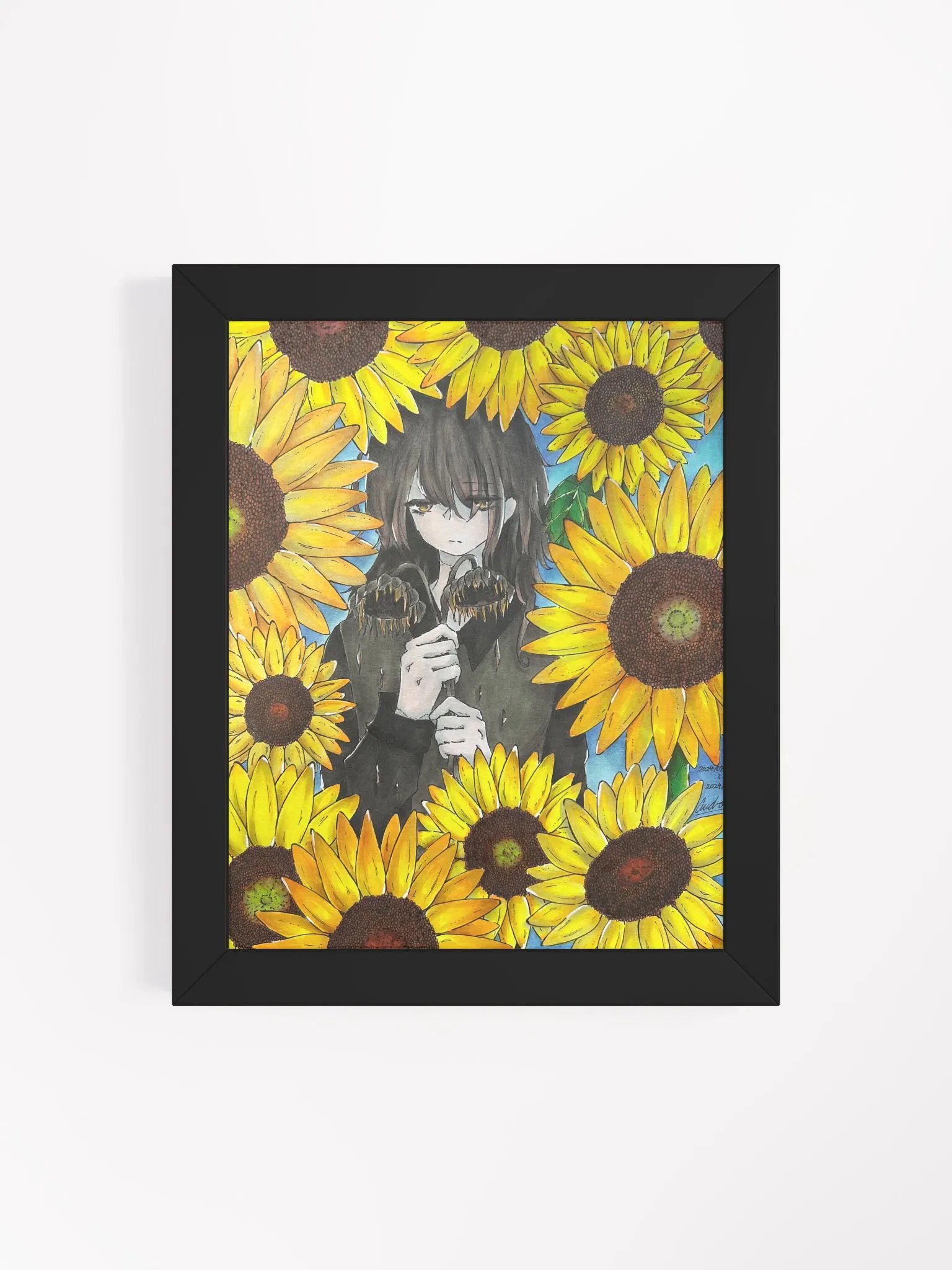 Sunflowers Framed Matte Poster product image (69)