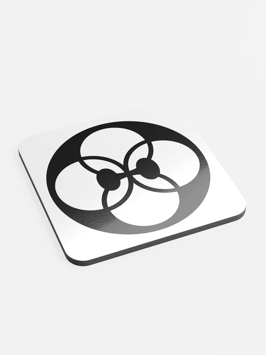 Simple hollow studios glossy cork coaster product image (3)
