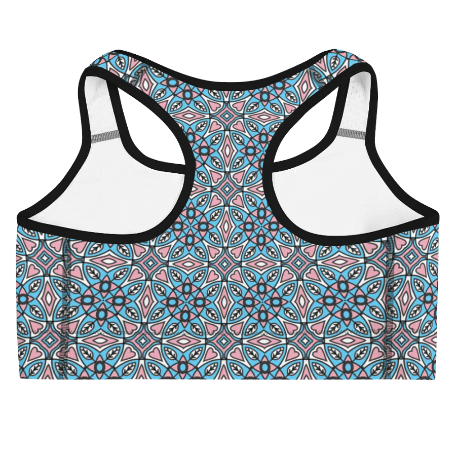 Trans Abstract (1) - Sports Bra product image (4)