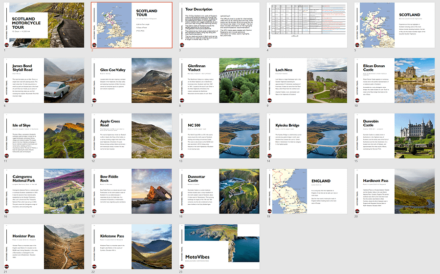 SCOTLAND, 10 Days, TOP HIGHLIGHTS, 4200 km, Tour Book & GPX Data product image (2)