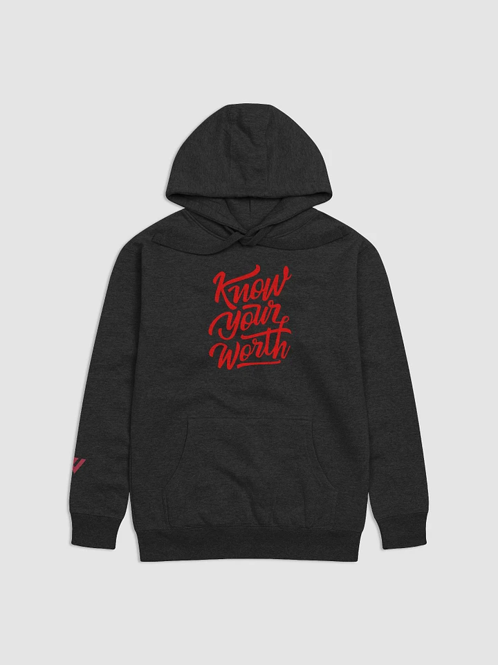 Know Your Worth - Hoodie - RED Letter Edition product image (5)