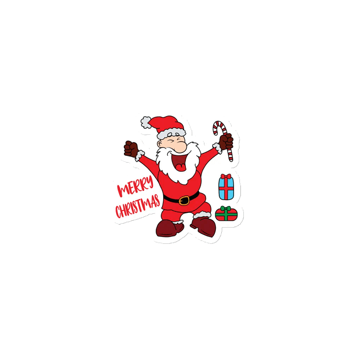 Joyful Santa Claus Die-Cut Magnets product image (1)
