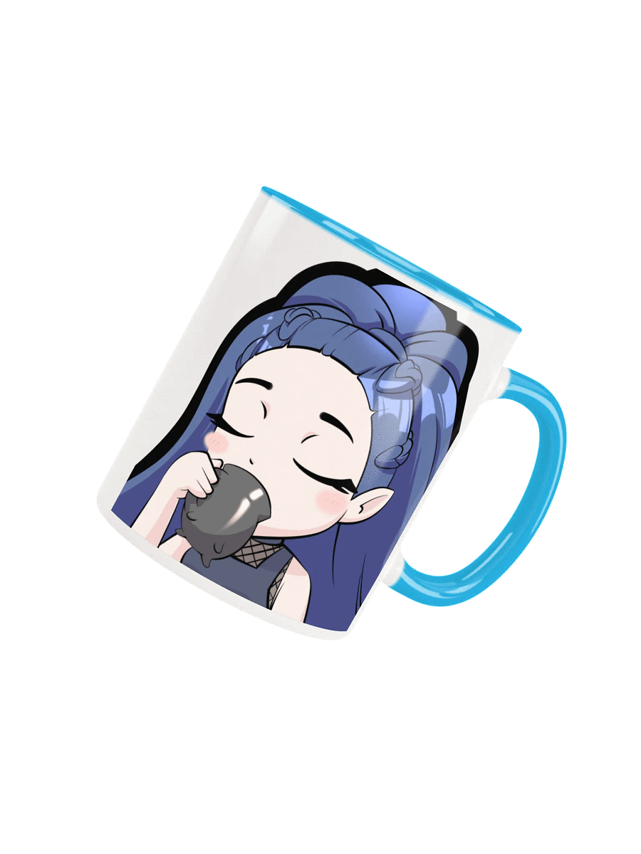 White and Blue Mug product image (7)