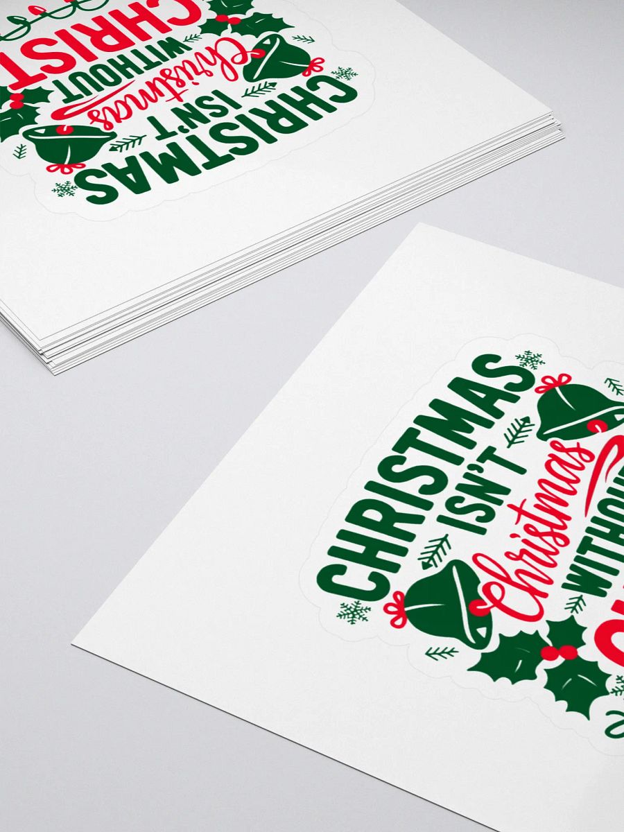 Christmas isn't Christmas Kiss Cut Stickers product image (4)