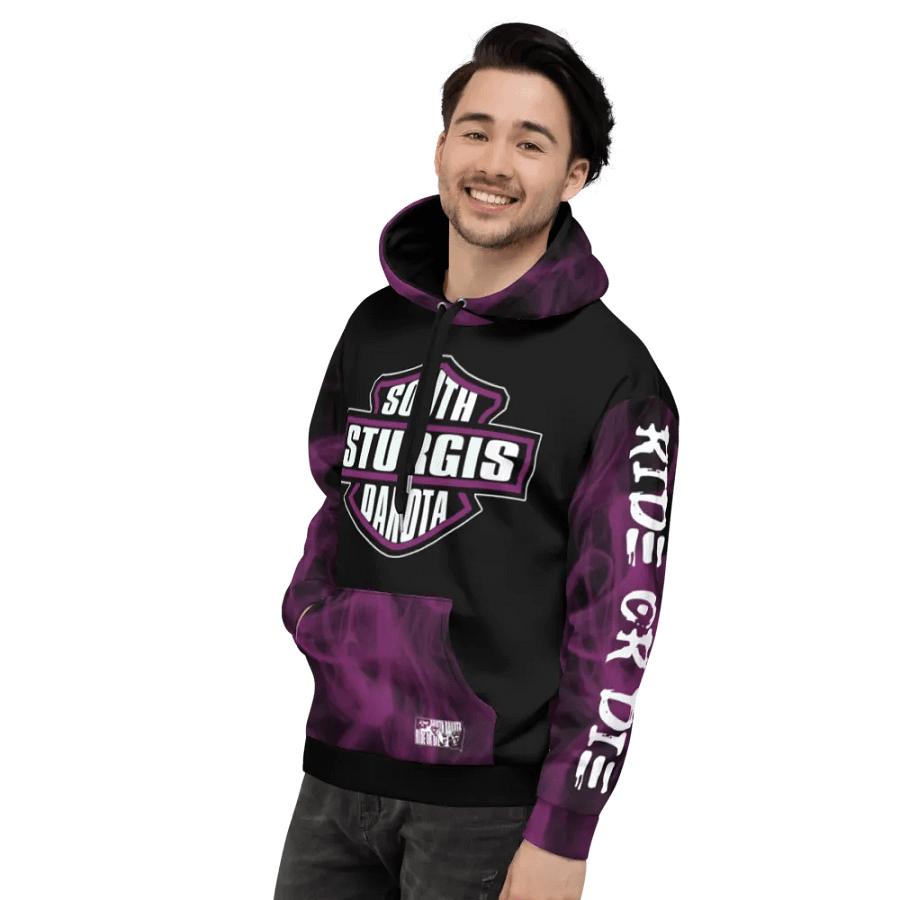 Sturgis Byzantium Smoke Hoodie product image (9)