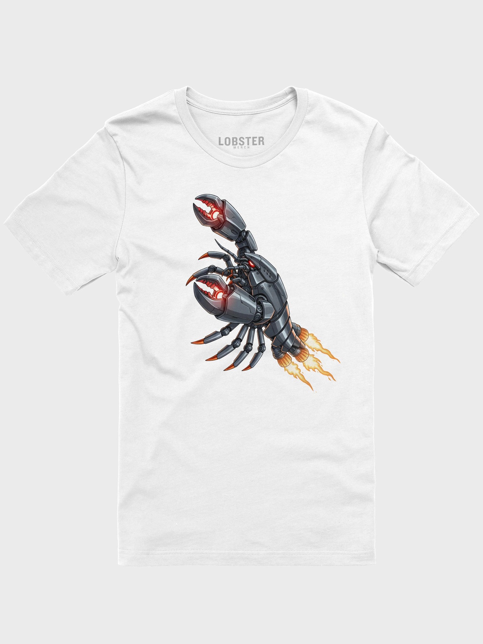 Mecha Lobster-09 T-Shirt | Futuristic Robot Lobster Graphic Tee product image (1)